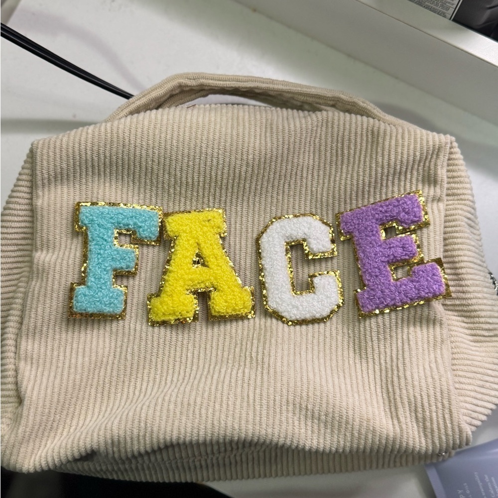 Colorful FACE Self Embroidering Bag